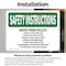 Signmission Skate Park Rules Skate At Your Own Risk, 14 in W x Rectangle, Vinyl Decal OS-2PACK-SI-D-1014-L-11453 - alternate 3